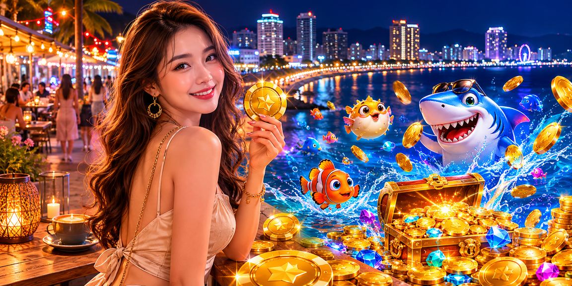 Permainan tembak ikan dalam talian bergaya Melayu oleh pengguna di Penang melalui cm2